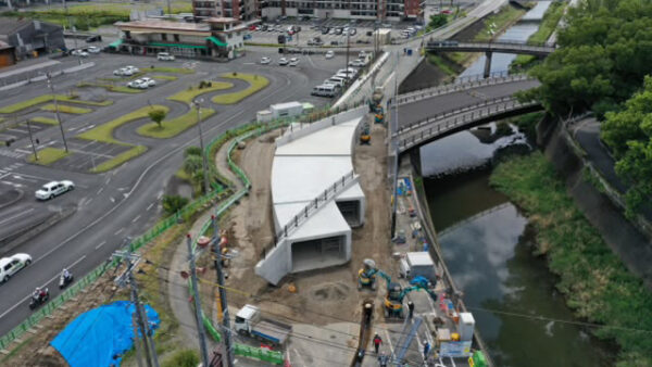 花園上熊本線（1工区）道路改良工事