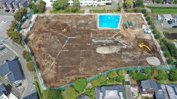 楡木小学校運動場改良工事